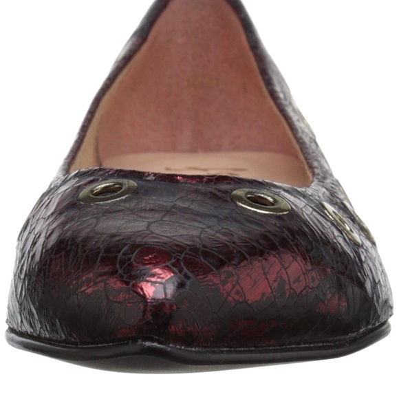 HOST PIC!!  FRENCH SOLE NY  FSNY Size 6.5 ‘Obtuse’ Grommet Flats NEW - Picture 5 of 6